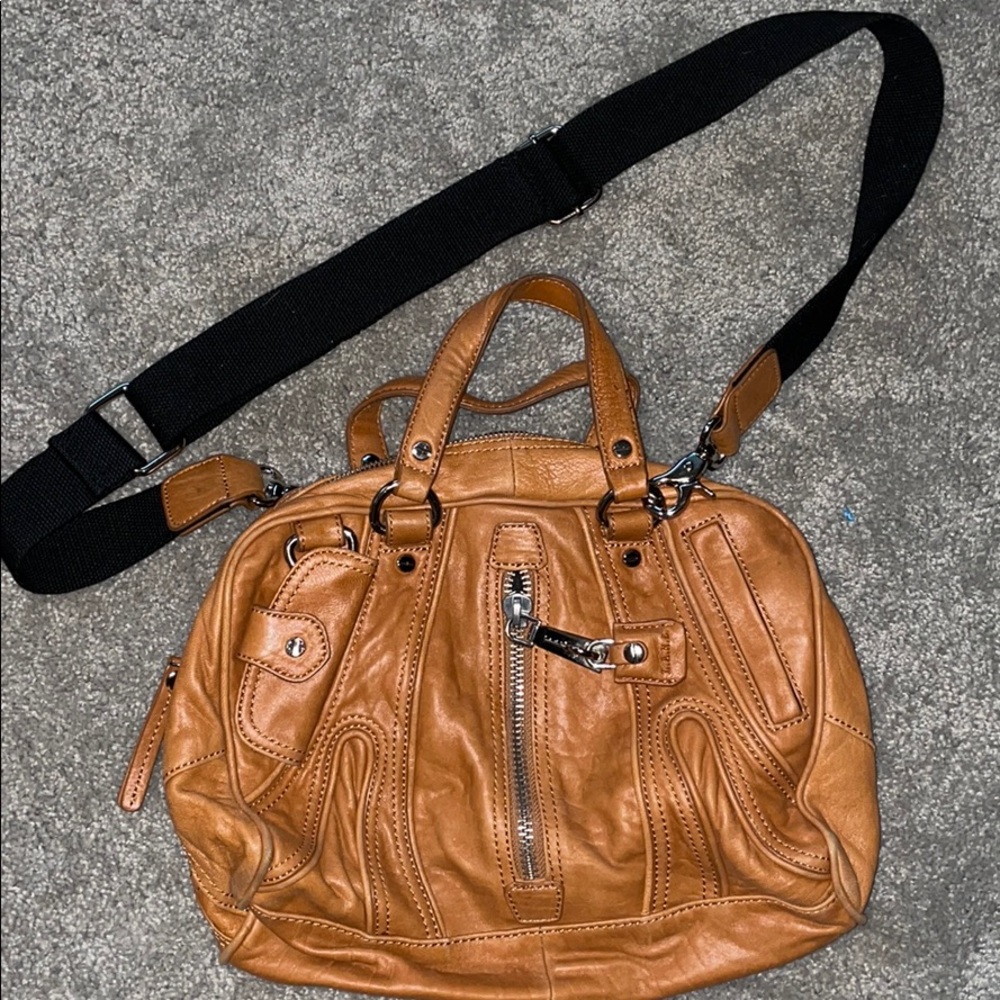 L.A.M.B. Vintage Soft Nappa Leather Convertible